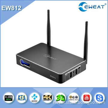 2015 Hot Selling ew812 Android TV Box Dual WiFi Band Kodi Fully Loaded 2GB RAM EW812 Amlogic S812 Quad Core Android 4.4 Smart TV